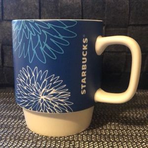 Starbucks blue floral mug